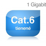 Cat 6 komponenty tienené