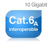 Cat 6<sub>A</sub> interoperabilné komponenty