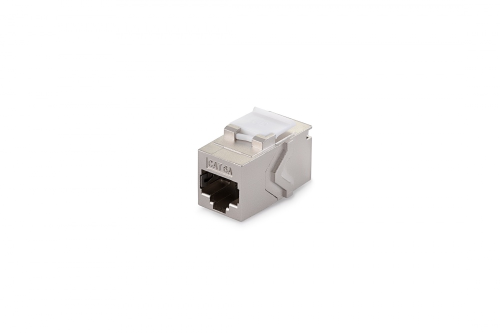 Keystone spojka RJ45/s-RJ45/s, Cat.6A