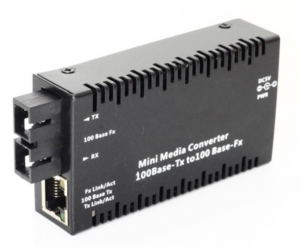 Fast Ethernet prevodník, multimode 2 km, SC, 1310 nm