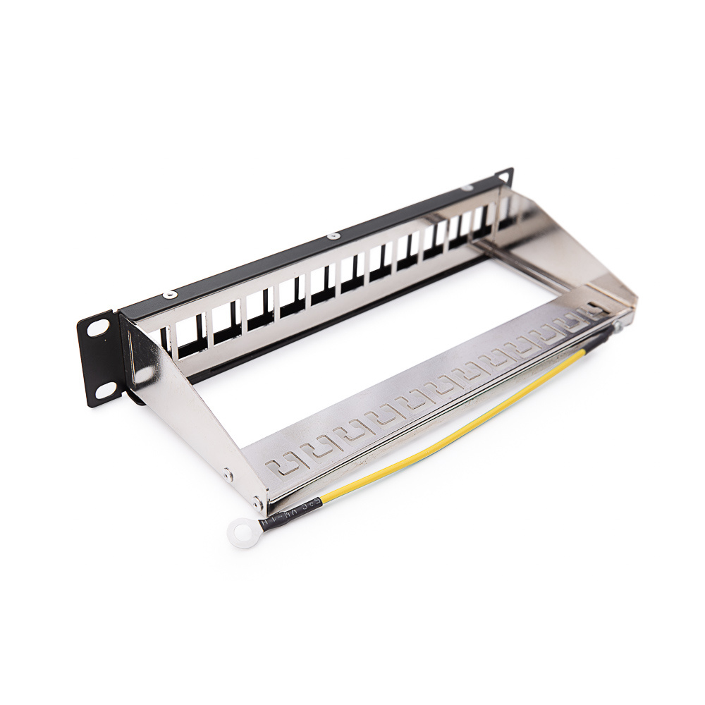 Keline patch panel 10" pre 12xRJ45, neosadený