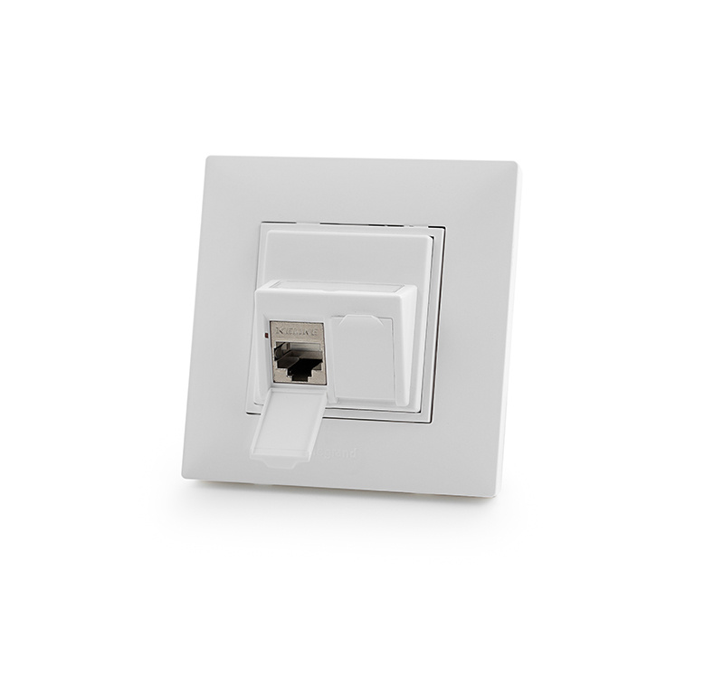 Keline&nbsp;z&aacute;suvkov&yacute; modul pre Legrand&reg; Nilo&eacute;TM STEP, Category 6A, 2xRJ45/s, osaden&yacute; s KEJ-CEA-S-10G
