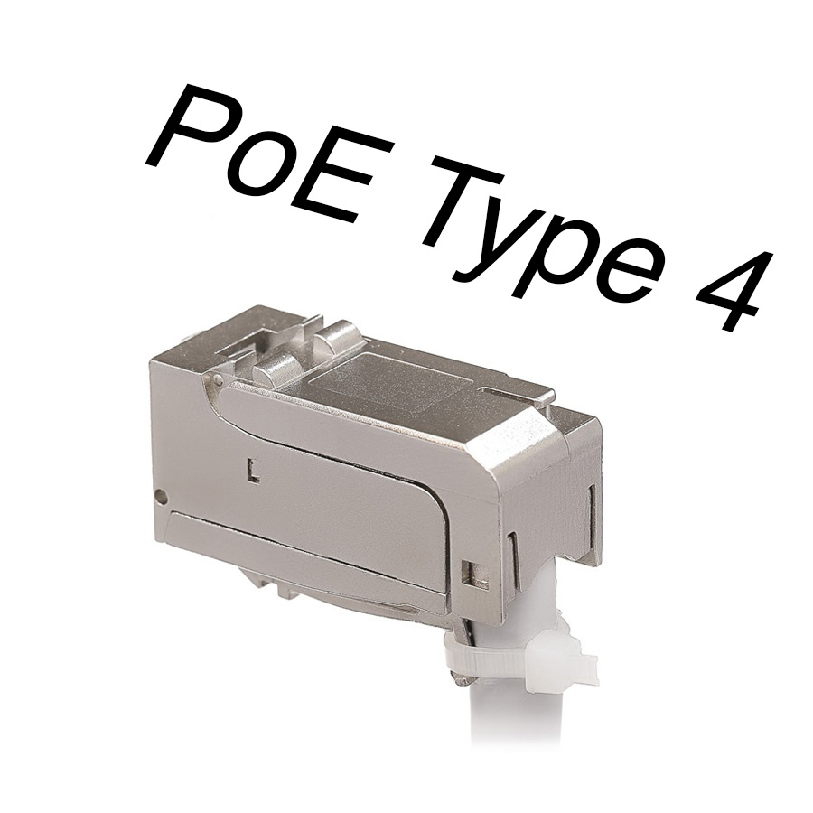 Keline Keystone Jack HD 90, Cat 6A, RJ45/s