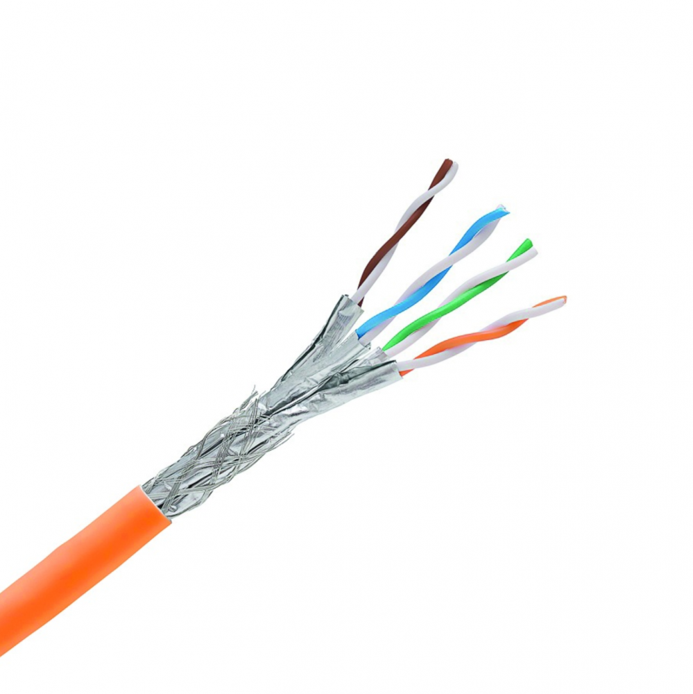 Kábel S FTP 4x2xAWG23, Cat 7, 1000 MHz, LSOH, Euroclass B2ca - s1, d1 ...