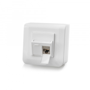 Keline zásuvka Modulo45 Cat 6, povrchová, osadená s 2xKEJ-C6-S-TL 