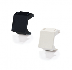 Z&aacute;slepka do patch panelu a z&aacute;suvky