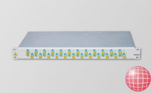 Patch Panel Fixed OVB 19" 1U