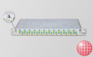 Patch Panel OVA , 19" 1U, rozšíriteľný