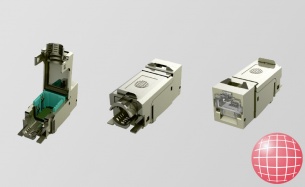 Keystone Jack preLink® RJ45, Cat 6A, ISO/IEC, tienený